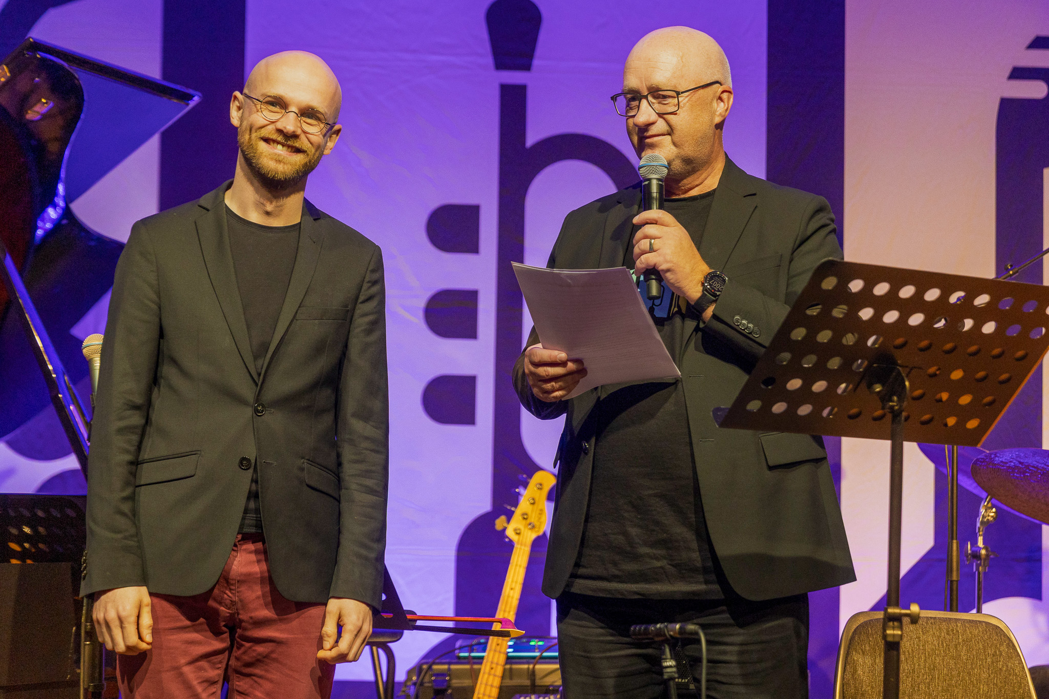Jan Sedlák, der er blevet kåret som Årets Nordjyske Jazznavn 2025